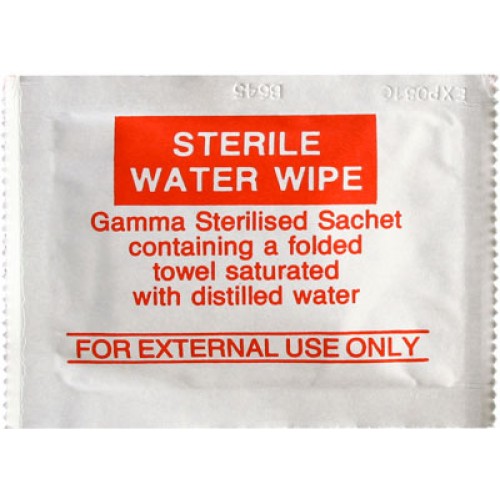 Sterile Water Wipes Briemarpak Wp1020